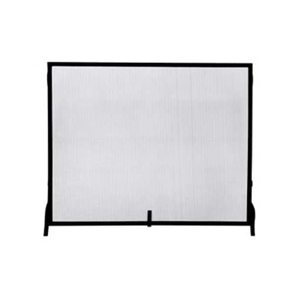 Uniflame Uniflame S-1028 SINGLE PANEL BLACK WROUGHT IRON SPARKGUARD - LARGE S-1028 - main